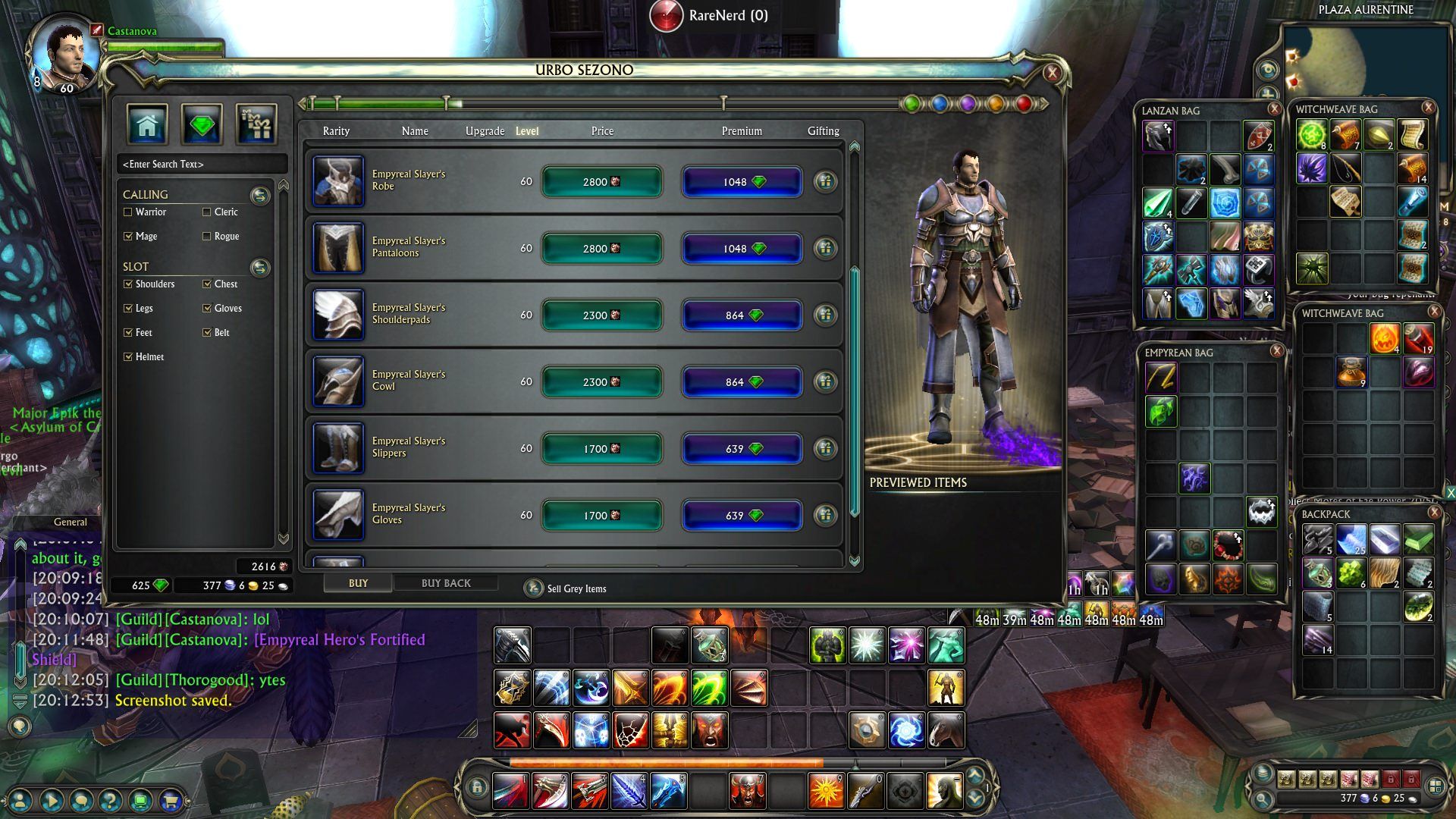 Dungeon Gear Prices