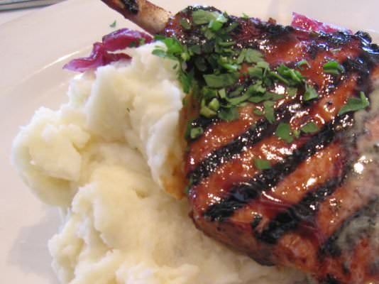 Coffee Coated Pork Chops