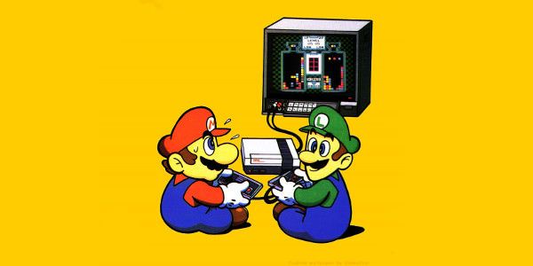 Mario Playing SNES 1024x819