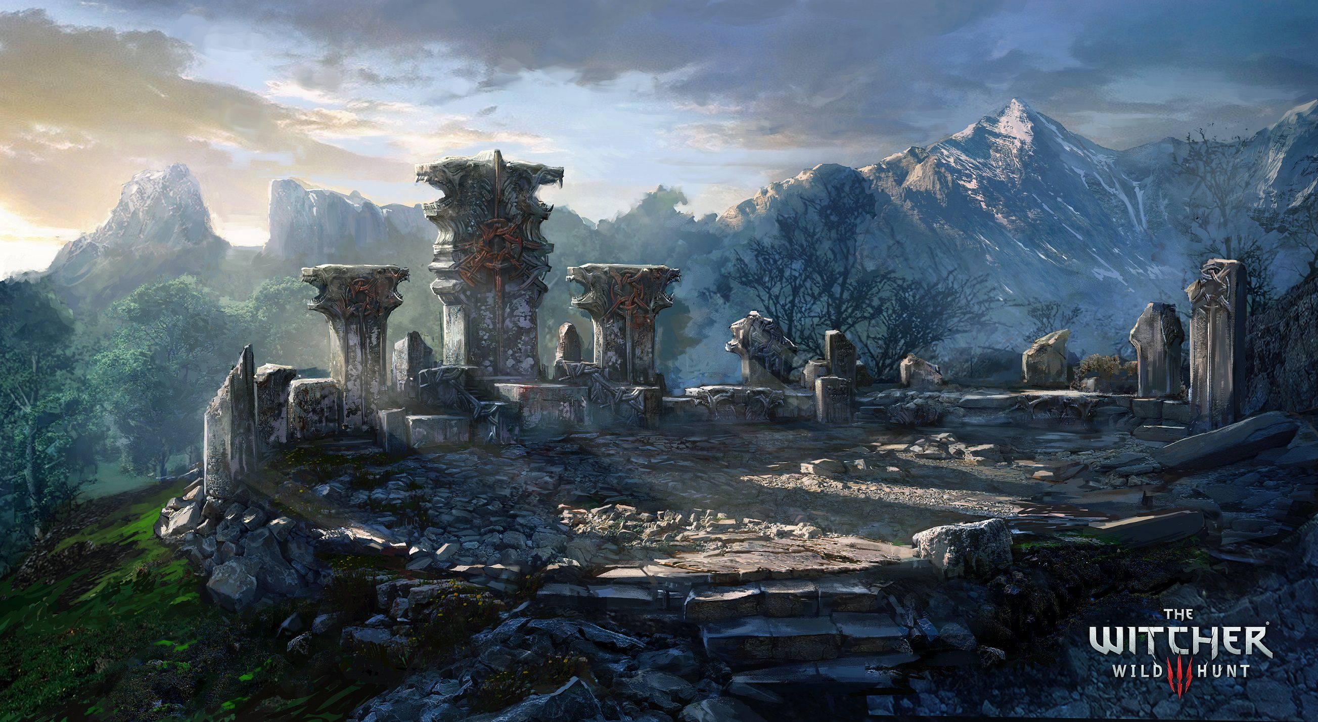 The_Witcher_3_Wild_Hunt Berserker_shrine