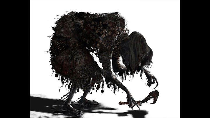 Bloodborne witch art