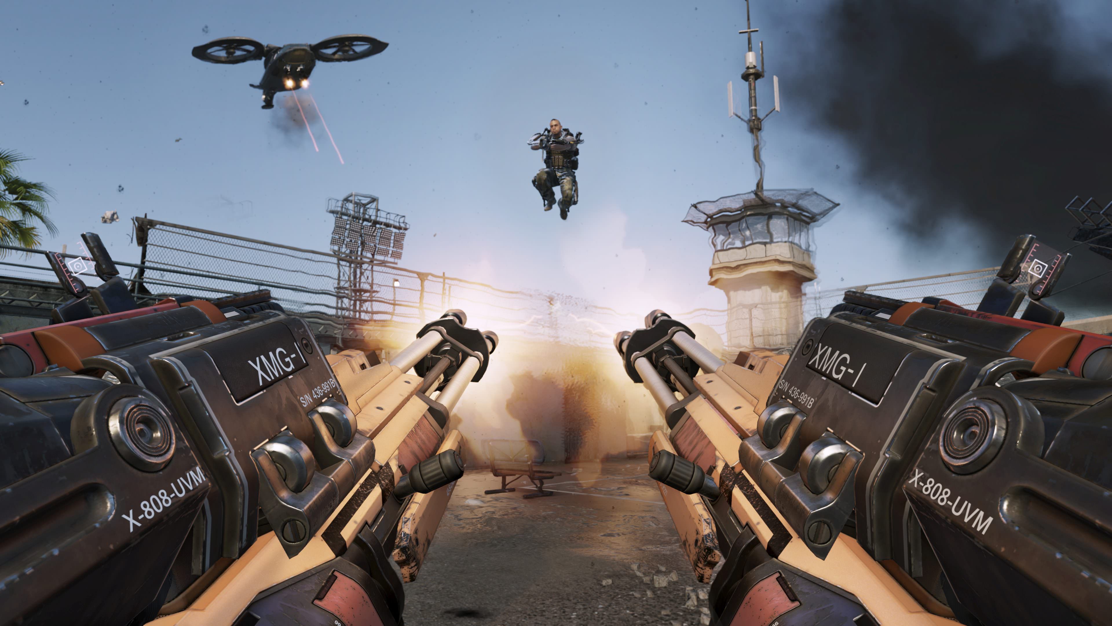CoD dual chain gun