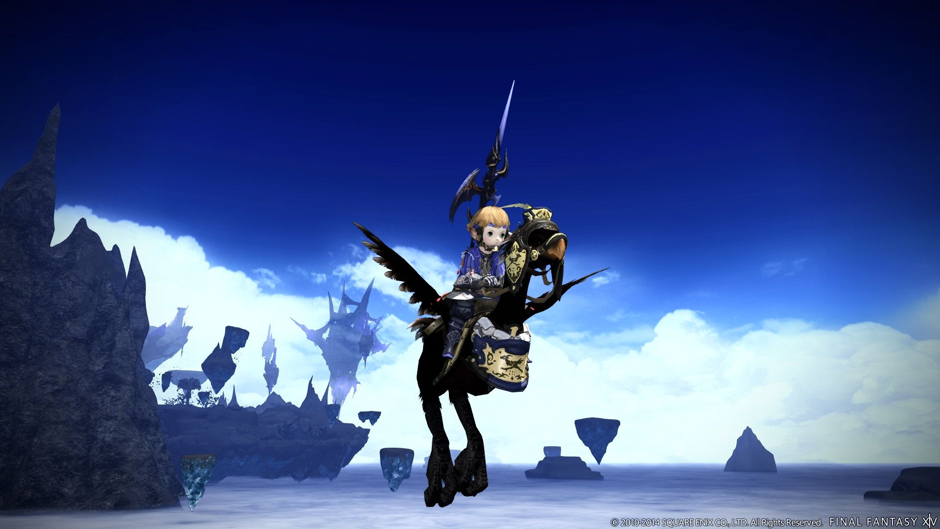 FF Heavensward flying chocobo