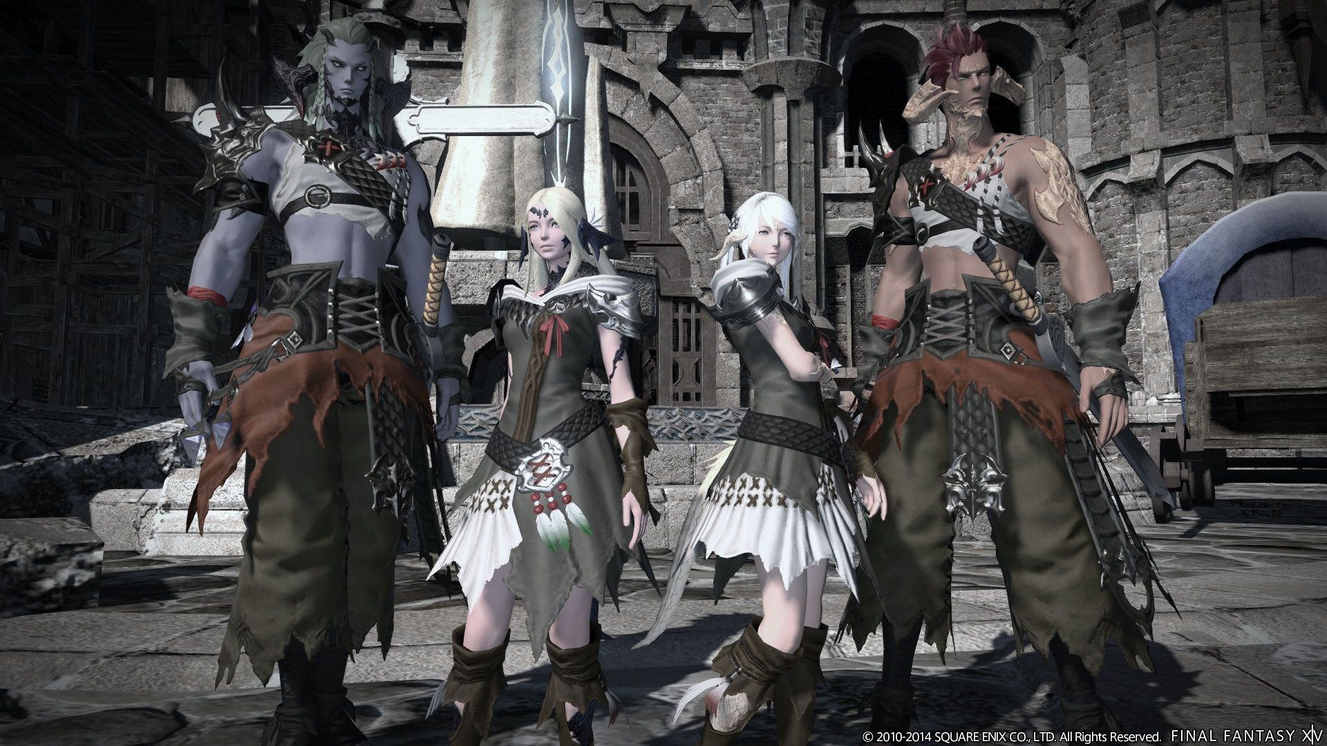 FF heavensward au ra