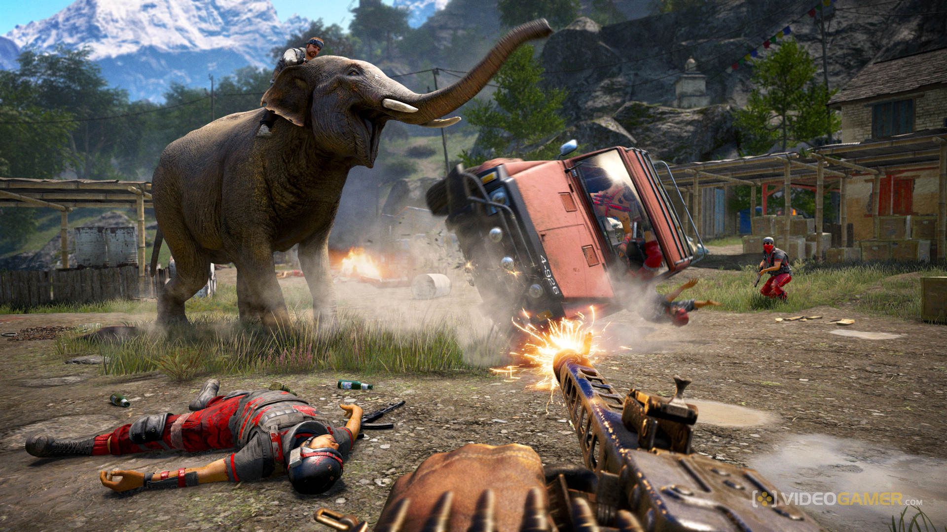 Far Cry 4 elephant riding