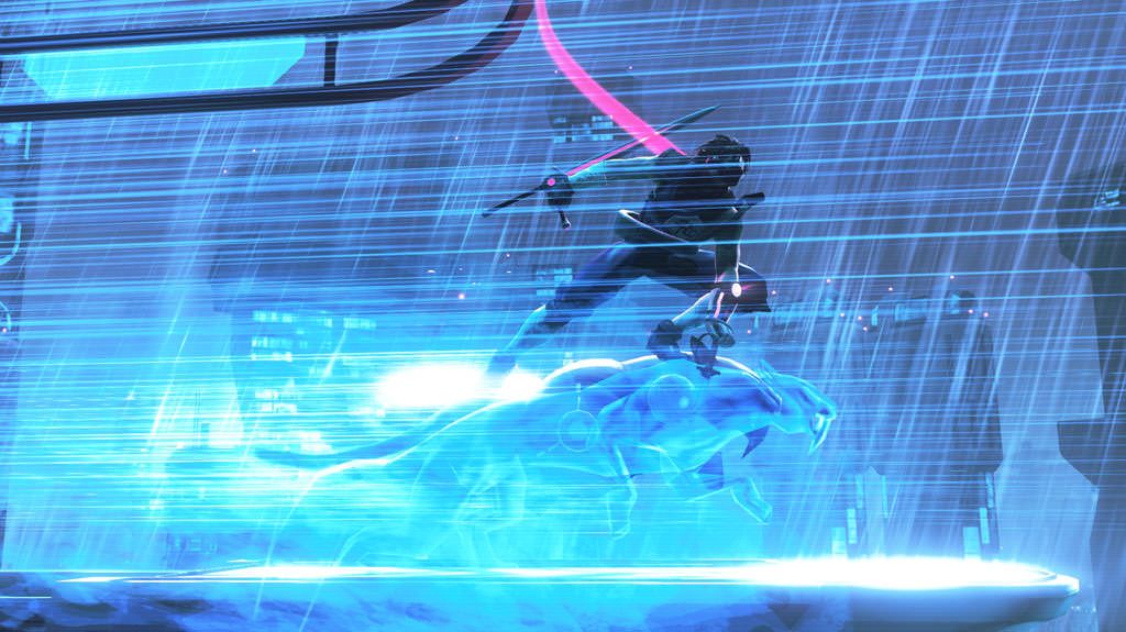 Strider on cat