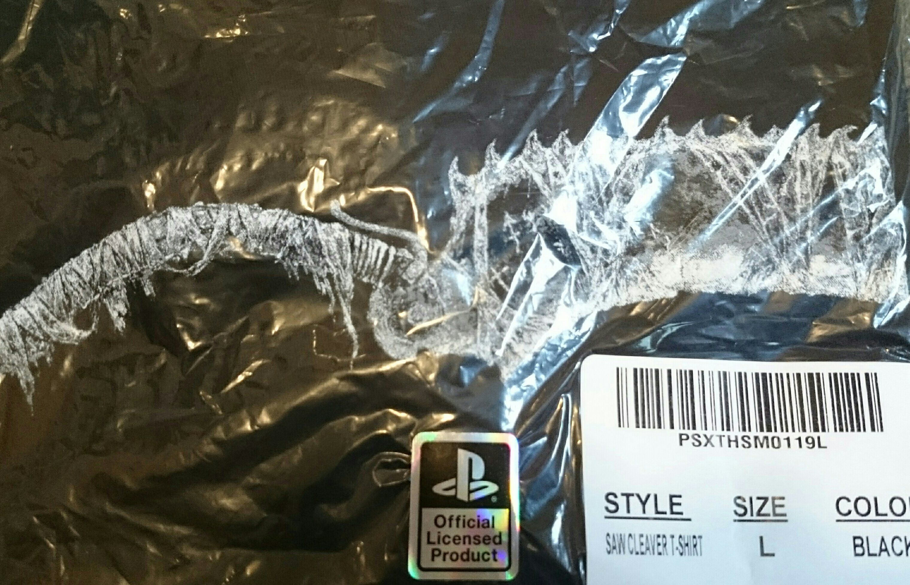 Saw Cleaver Shirt in bag