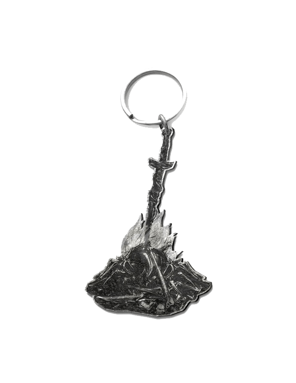 dark souls 3 bonfire keychain