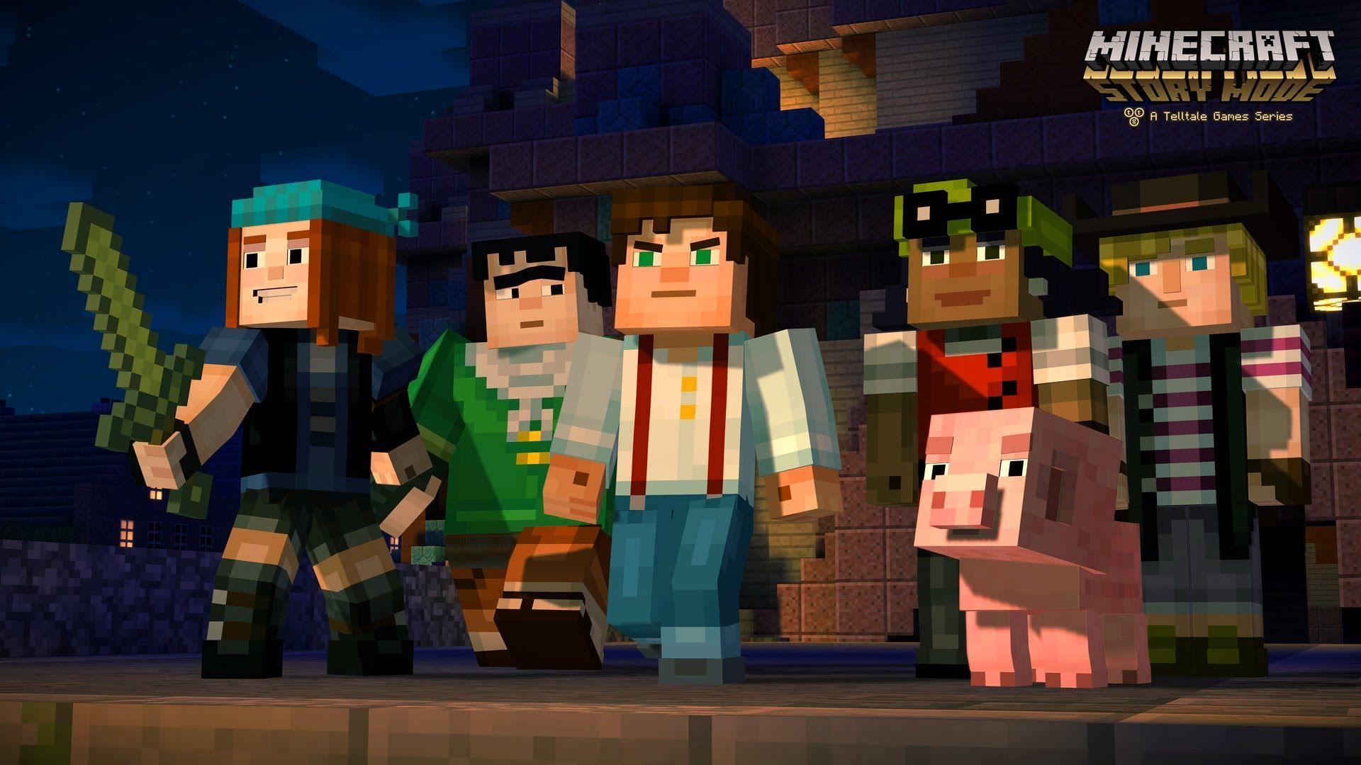mincecraft story mode