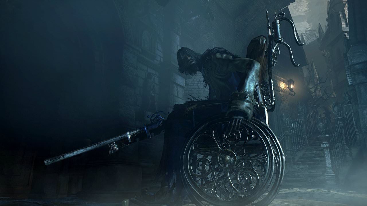 Wheelchair bloodborne