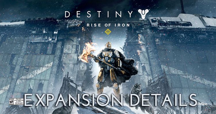 destiny rise of iron expansion details