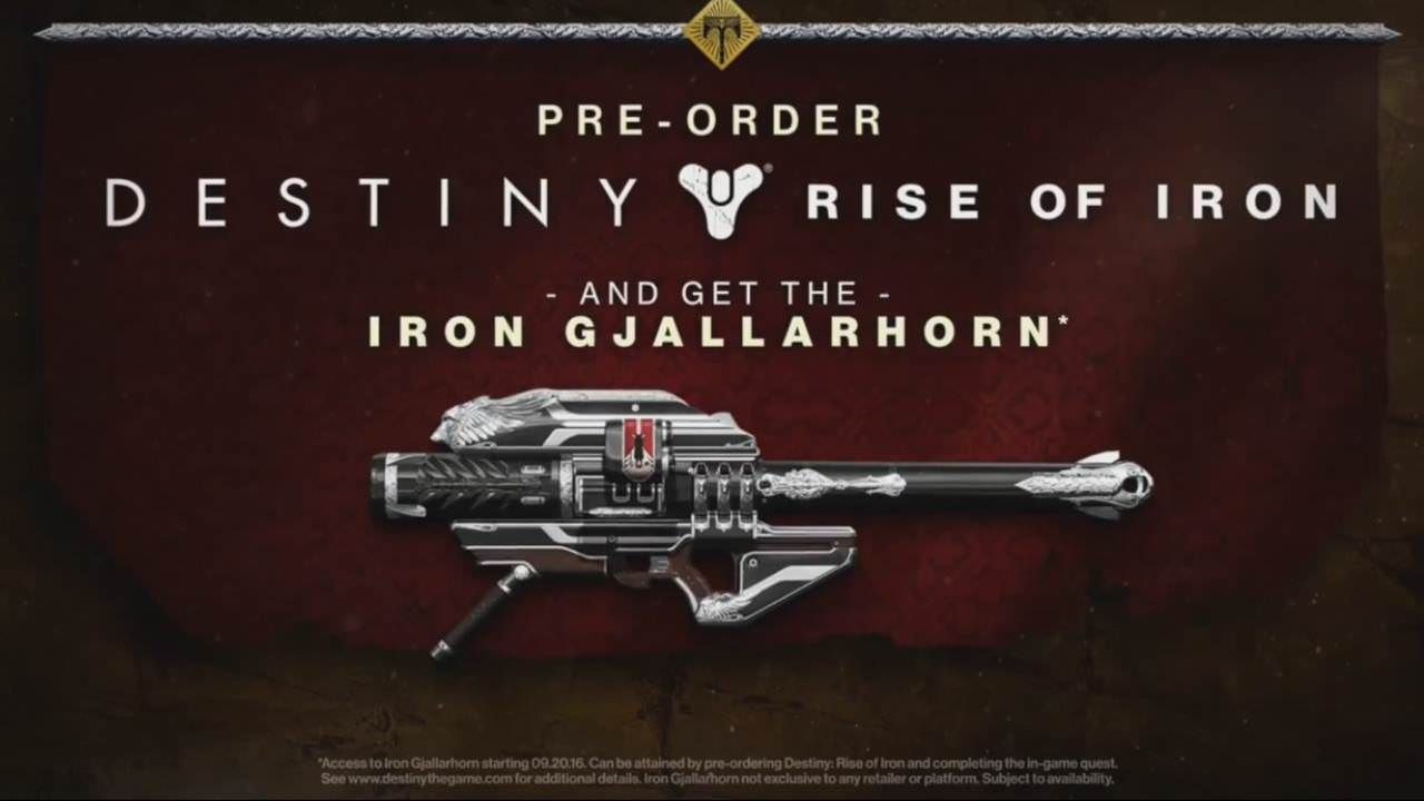 destiny rise of iron gjallarhorn