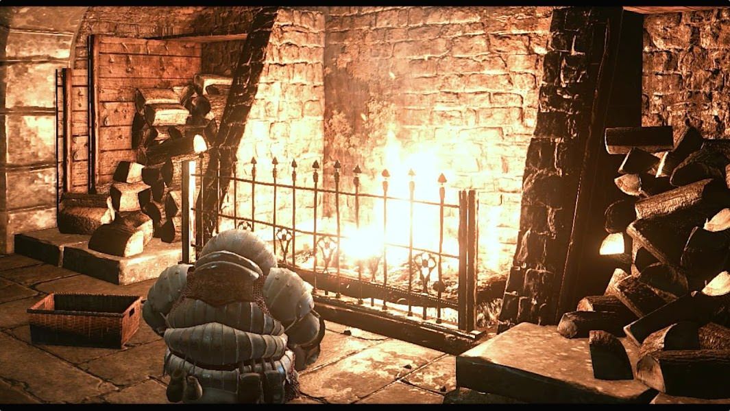 Siegward at fire