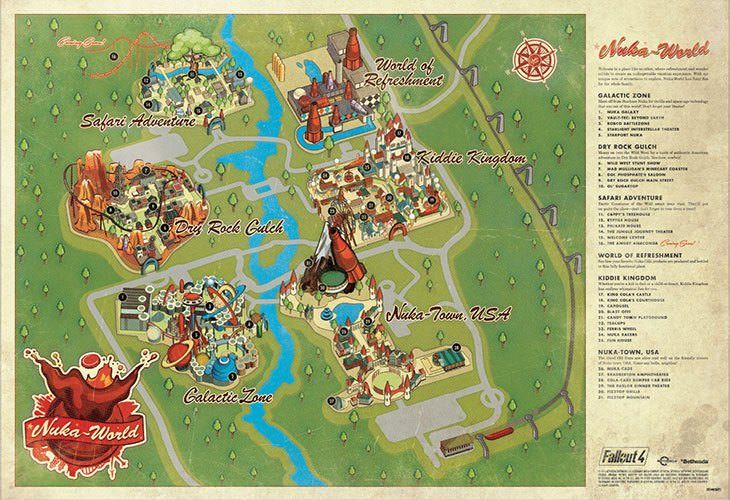 Nuka World Zones