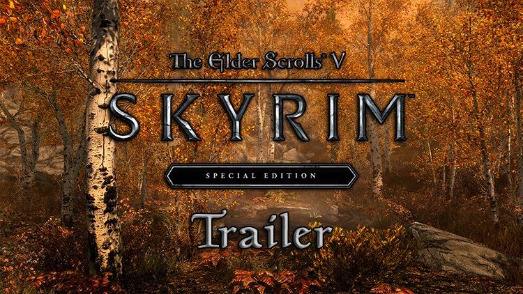 skyrim se trailer