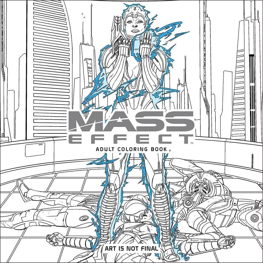 mass effect coloring book