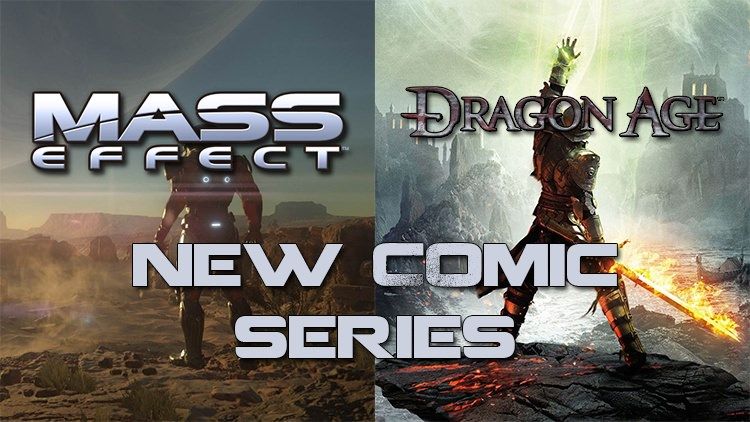 mass effect dragon age new comics