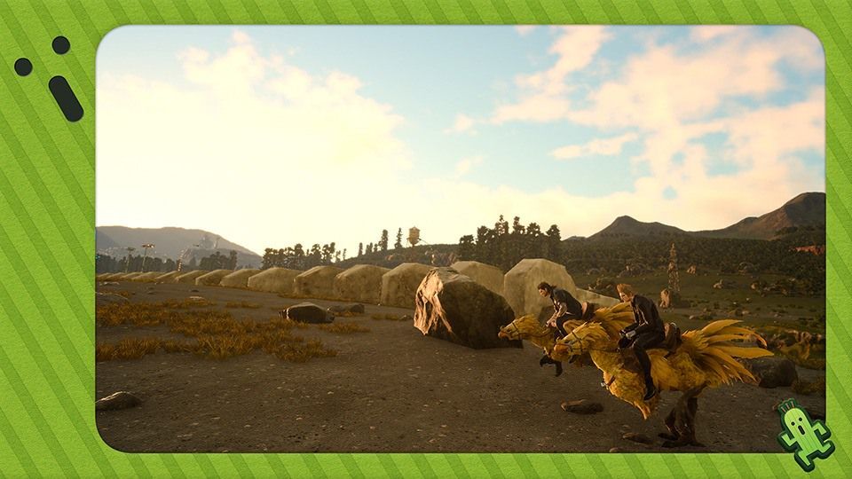 ffxv holiday frame
