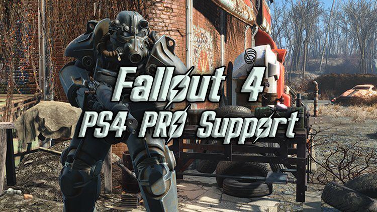 fallout 4 ps4 pro support