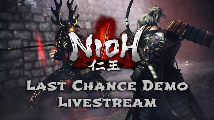 nioh demo livestream