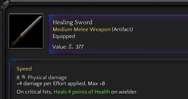 Effort can increase your chance to hit as well as damage dealt and is more effective on Light and Medium Weapons.