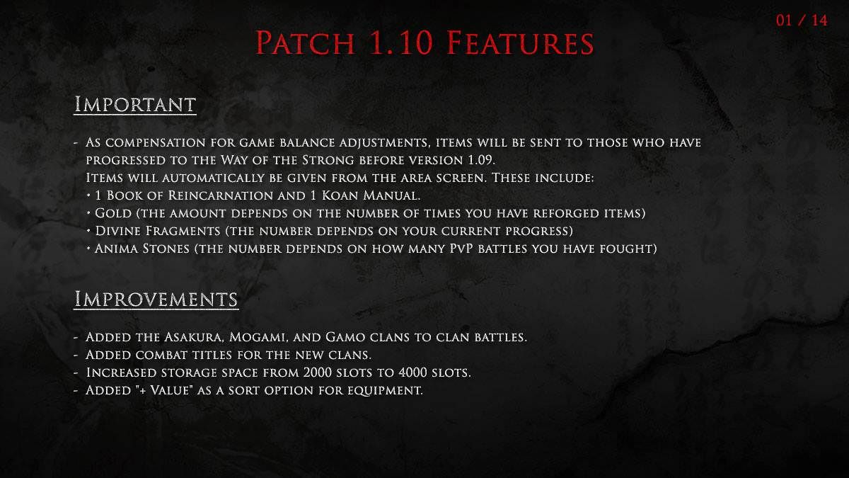Nioh New Patch Released Today, Makes Improvements to PvP, Clan Battles &amp; More