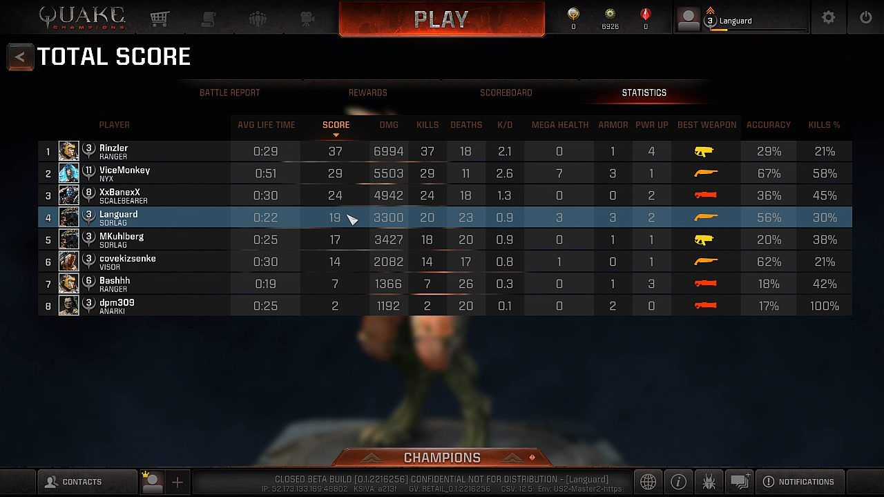 Quake Champions Closed Beta Hands On Preview: Frantic Multiplayer Deathfest