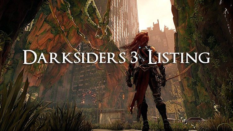darksiders 3 listing