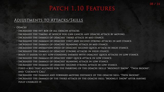 Nioh New Patch Released Today, Makes Improvements to PvP, Clan Battles &amp; More