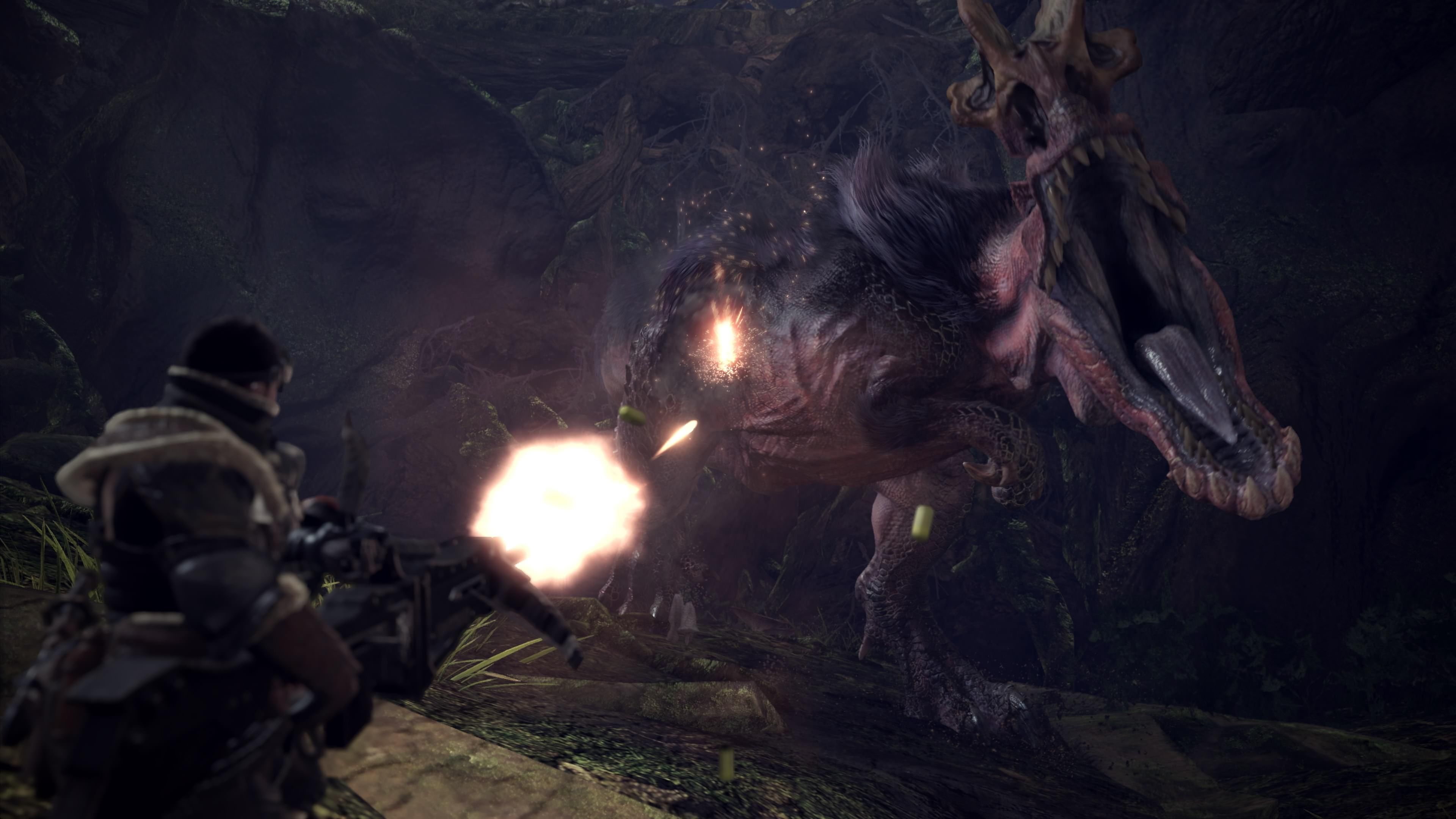 Monster Hunter World Releases New Ancient Forest Hunt Gameplay Video: Monsters, Weapons, Armor &amp; Felynes Shown