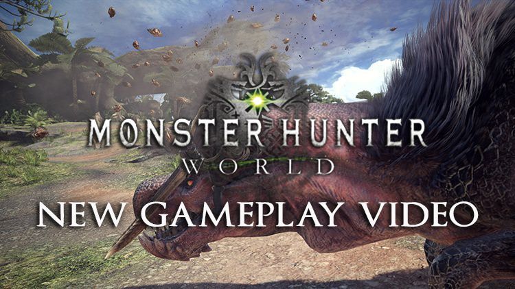 monster hunter world new gameplay video