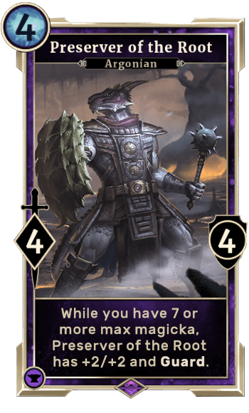 tesl deck Preserver of the Root