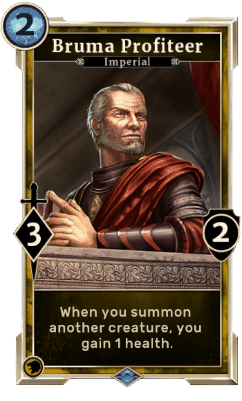 Elder Scrolls Legends Decks Bruma Profiteer