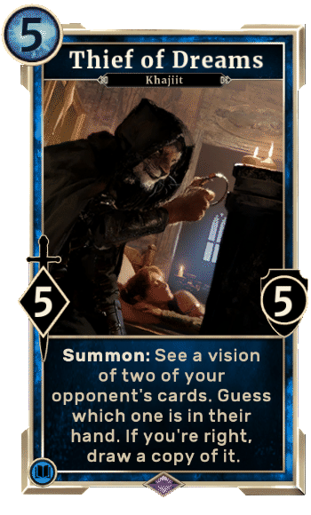 Elder Scrolls Legends Decks Thief of Dreams