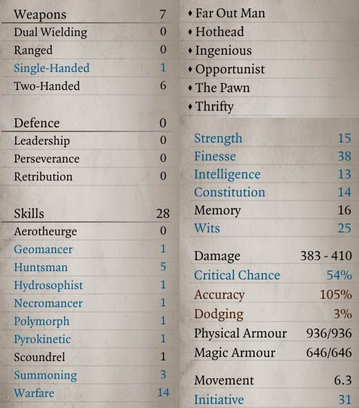 Divinity Original Sin 2 Builds – Warden