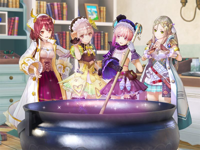 atelier-lydie-suelle-alchemists-of-the-mysterious-painting-gust-koei-tecmo-playstation-4-ps-vita-nintendo-switch-pc-corneria-pamela-ibis