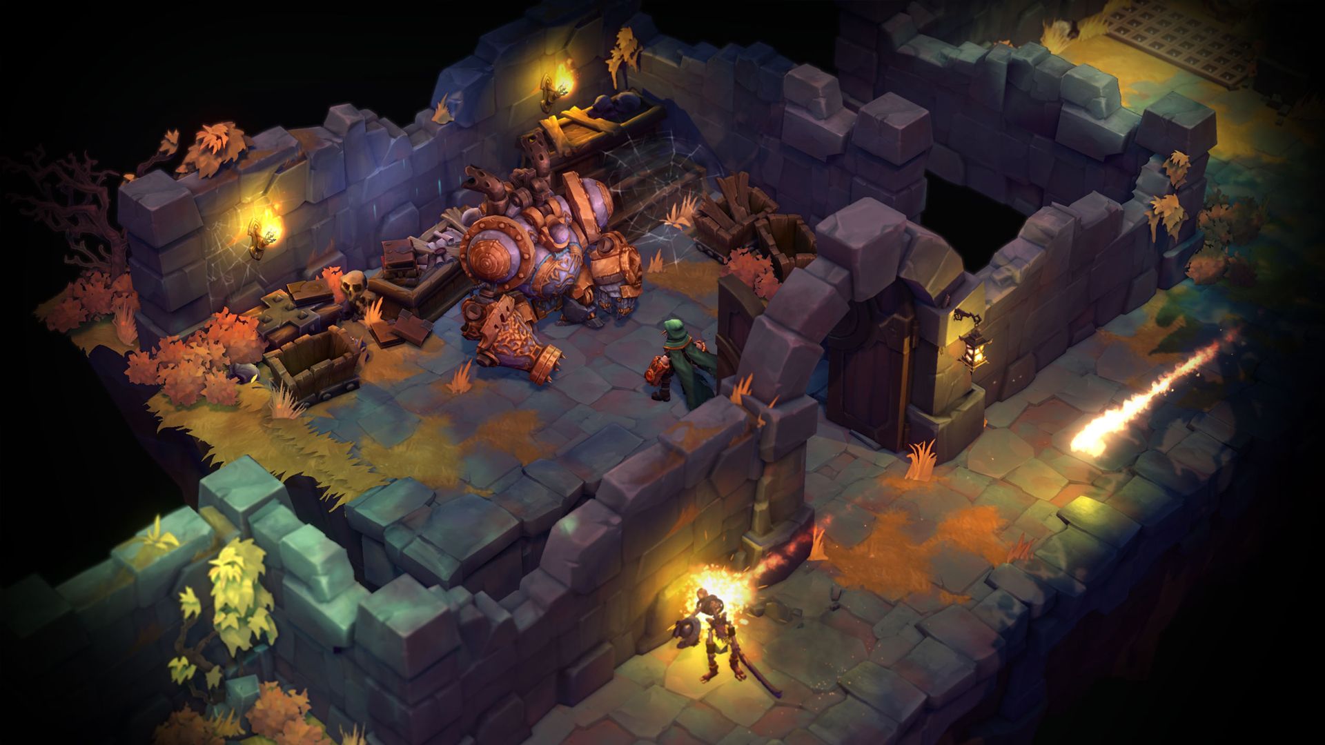 battle-chasers-nightwar-airship-syndicate-thq-nordic-rpg-turn-based-dungeon-crawler-jrpg-playstation-4-xbox-one-pc