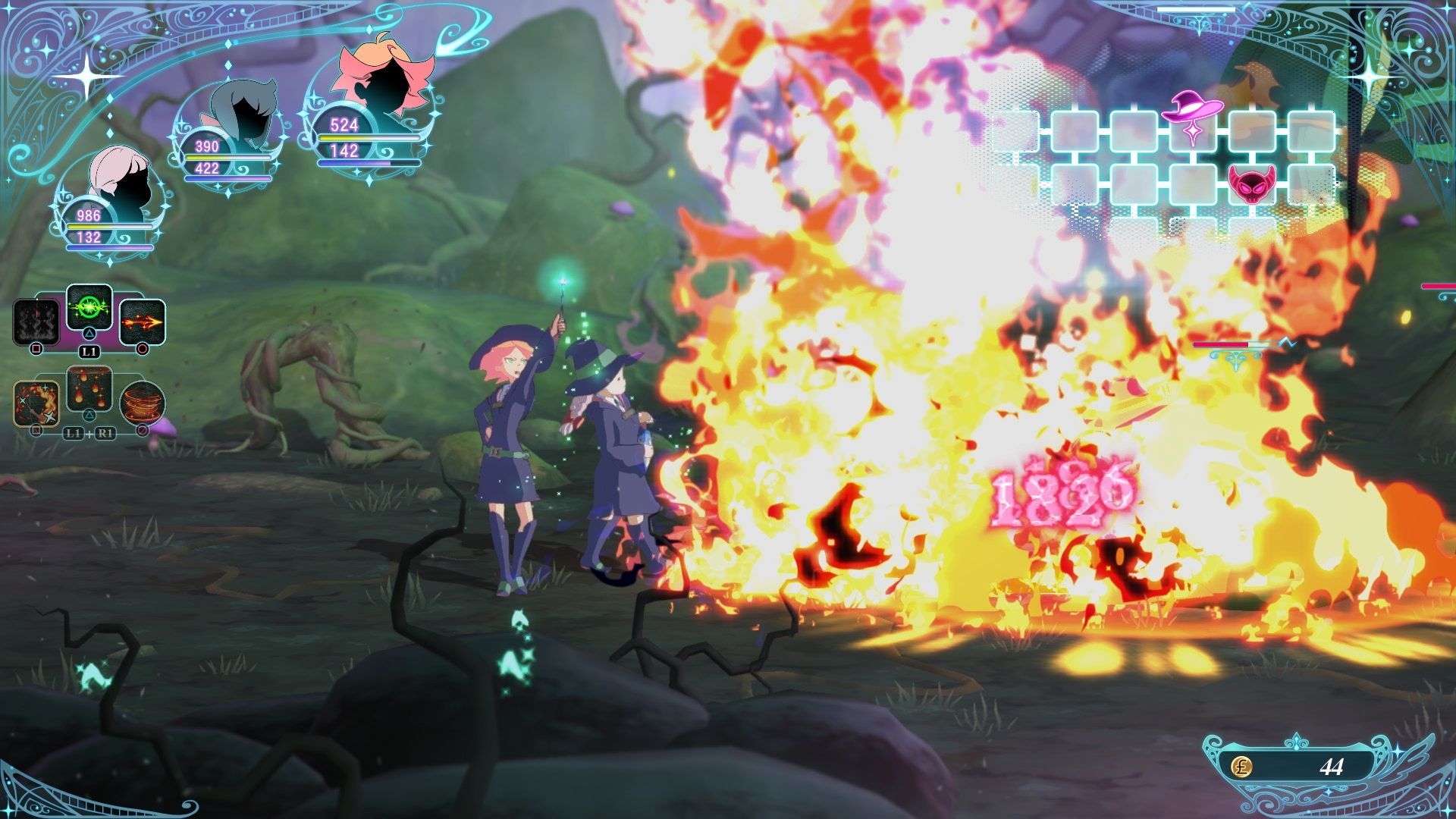 little-witch-academia-chamber-of-time-action-rpg-jrpg-bandai-namco-character-stats-playstation-ps4-pc