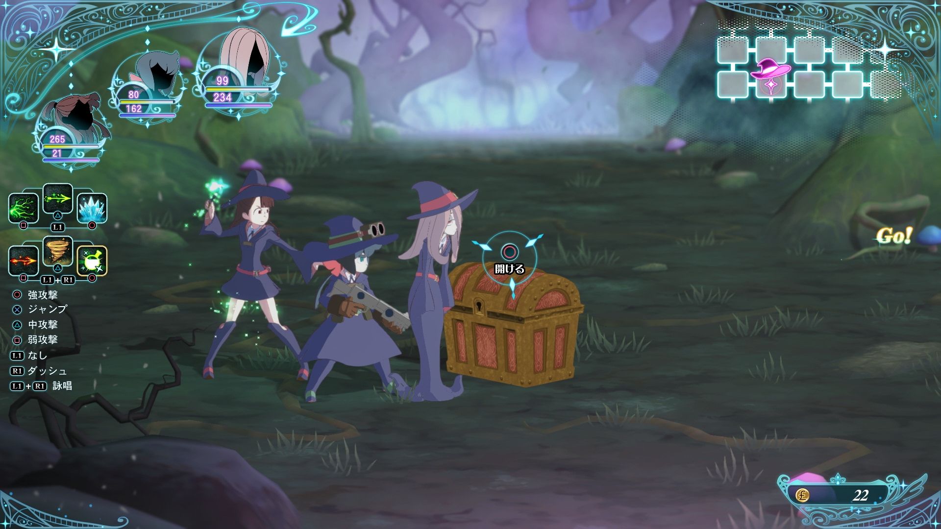 little-witch-academia-chamber-of-time-action-rpg-jrpg-bandai-namco-character-stats-playstation-ps4-pc