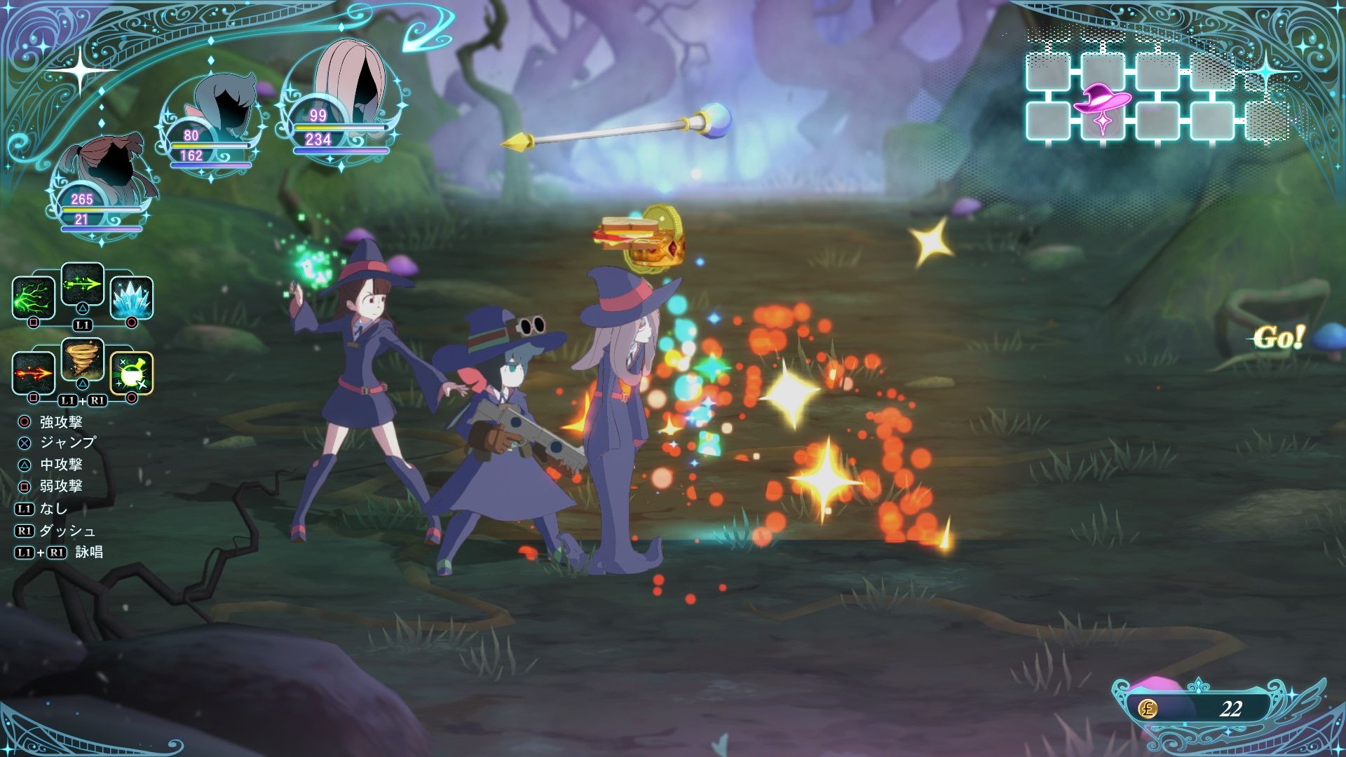 little-witch-academia-chamber-of-time-action-rpg-jrpg-bandai-namco-character-stats-playstation-ps4-pc
