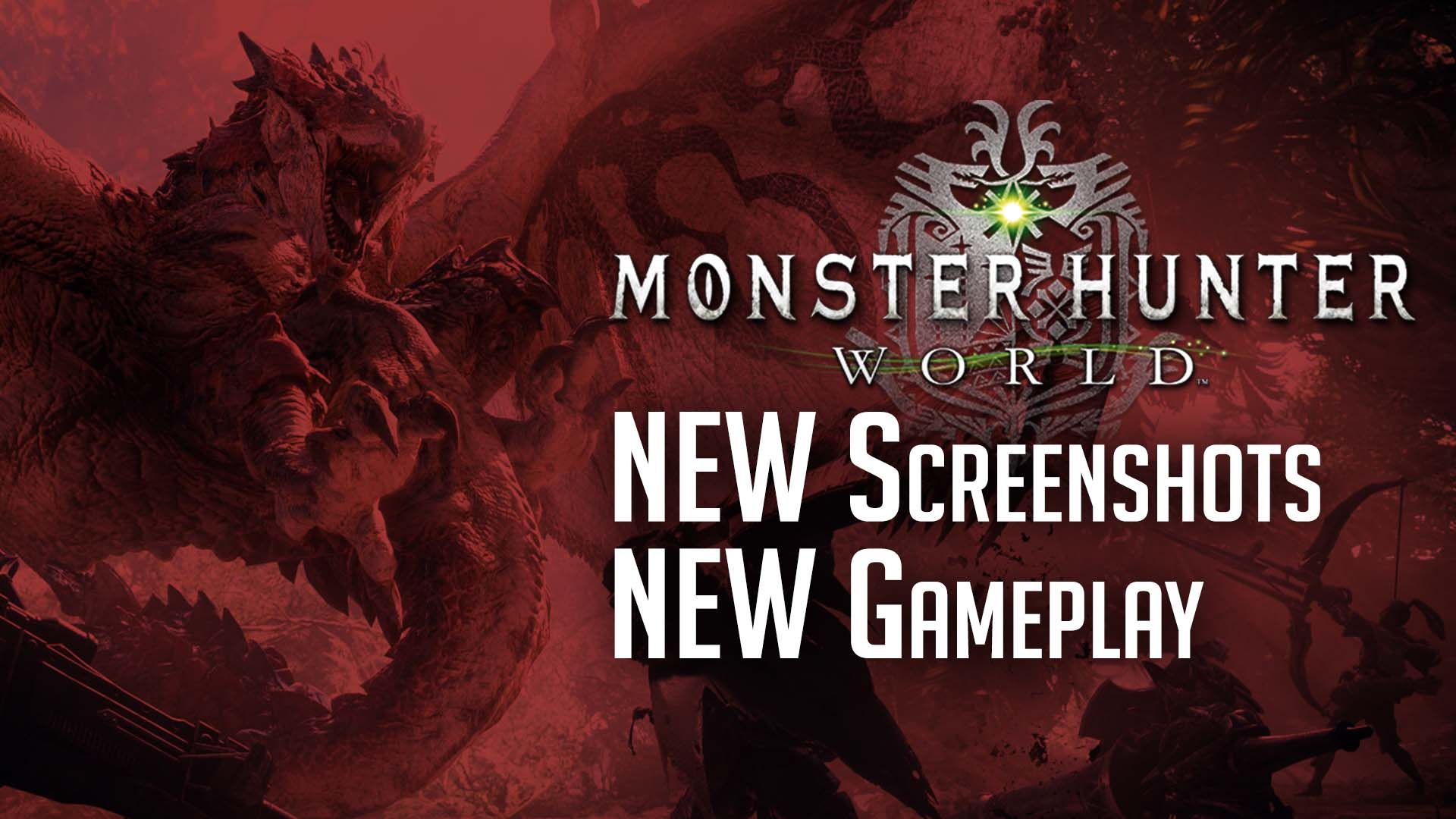 monster hunter world screenshots gameplay capcom action rpg jrpg playstation 4 xbox one pc steam