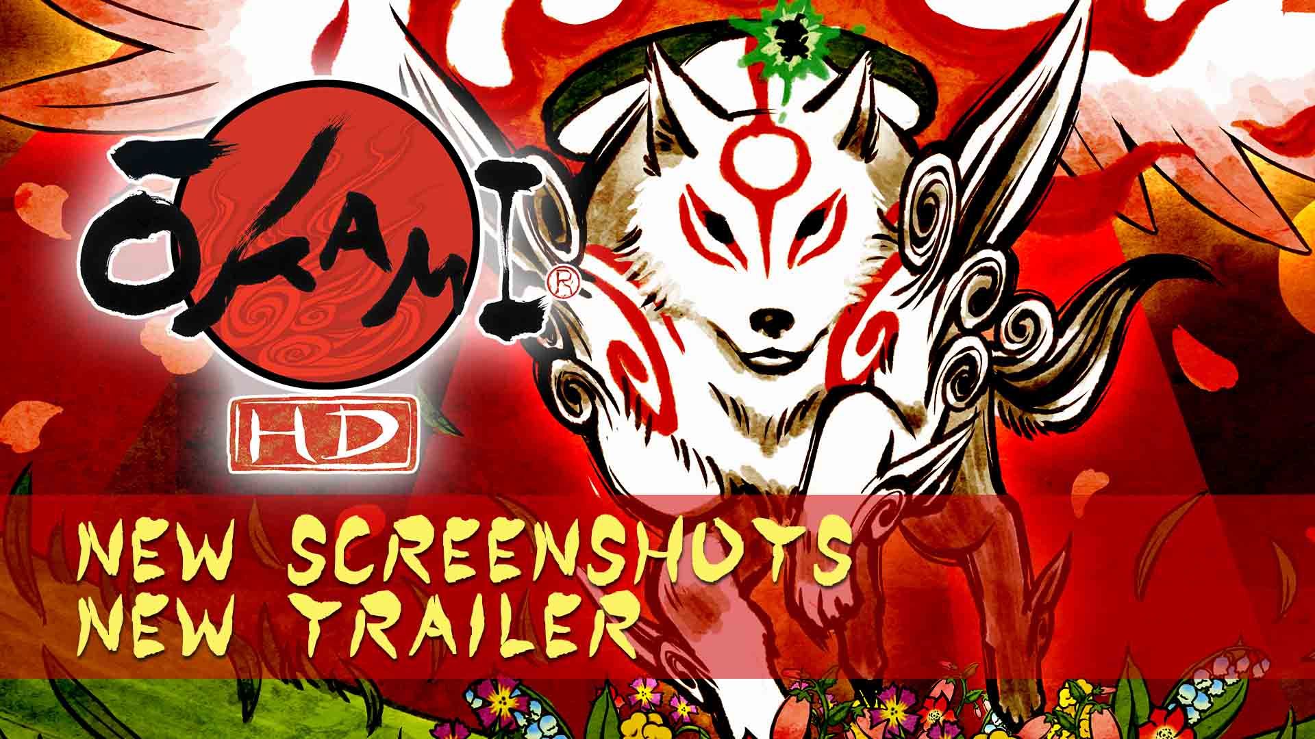 okami hd remaster capcom action adventure playstation 4 ps4 xbox one pc steam screenshots trailer
