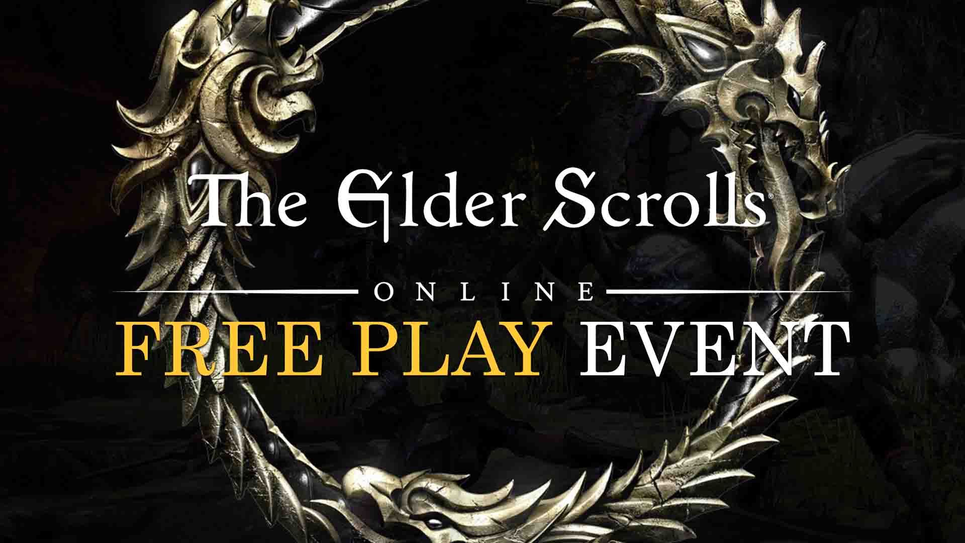 the elder scrolls online eso free play event zenimax online studios bethesda playstation 4 pc steam mmo rpg online multiplayer