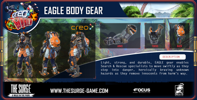 The Surge &ldquo;A Walk In The Park&rdquo; DLC Armory!