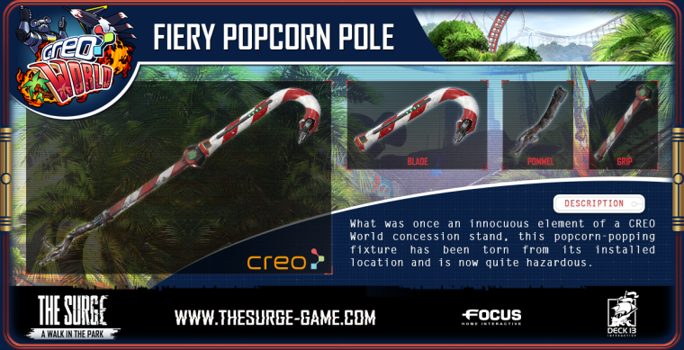 the-surge-a-walk-in-the-park-dlc-deck-13-focus-home-interactive-action-rpg-playstation-4-xbox-one-pc-steam-eagle-gear-popcorn-pole