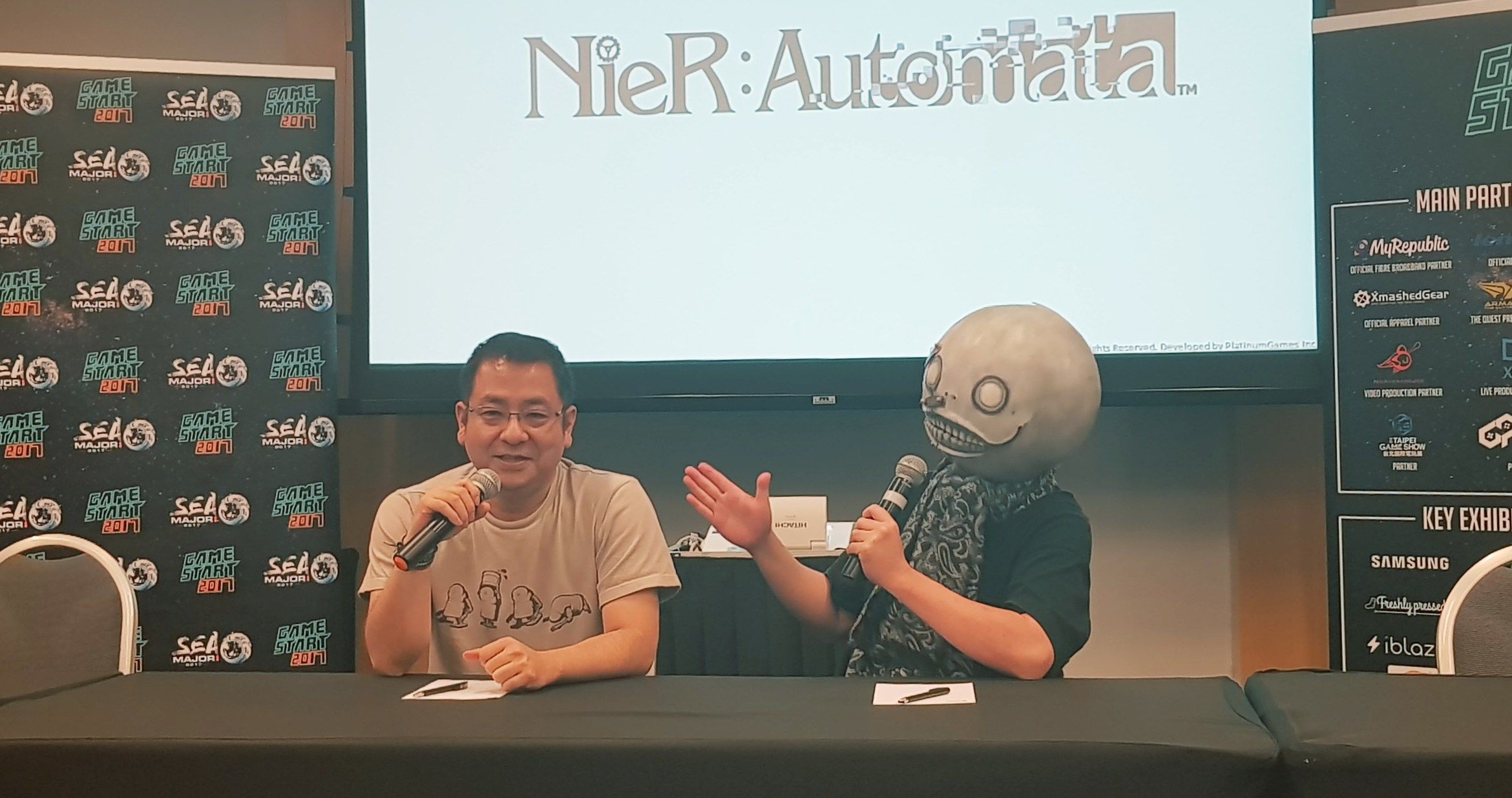 yoko-taro-yosuke-saito-gamestart-2017-nier-automata