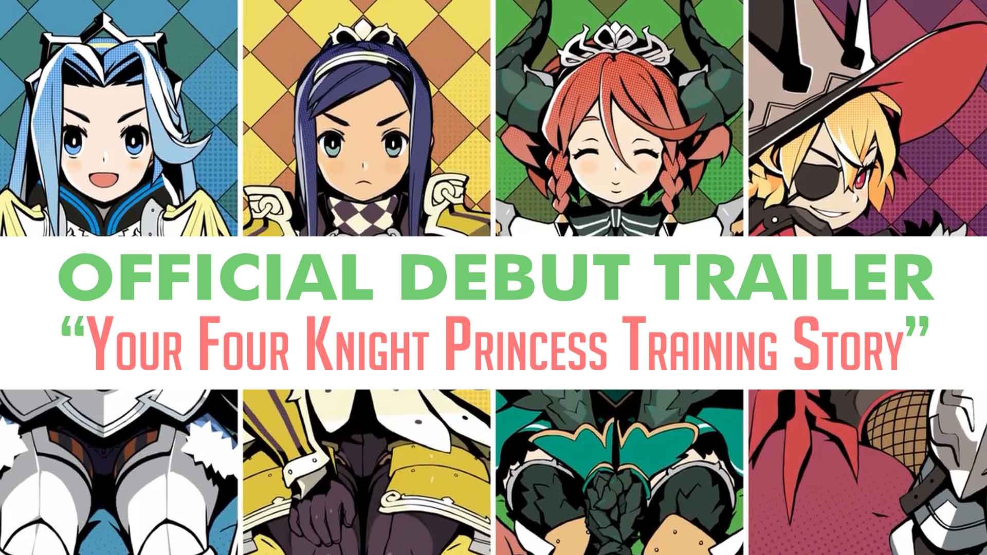 your-four-knight-princess-training-story-nippon-ichi-software-nis-playstation-ps4-ps-vita-nintendo-switch-jrpg-action-rpg-official-trailer