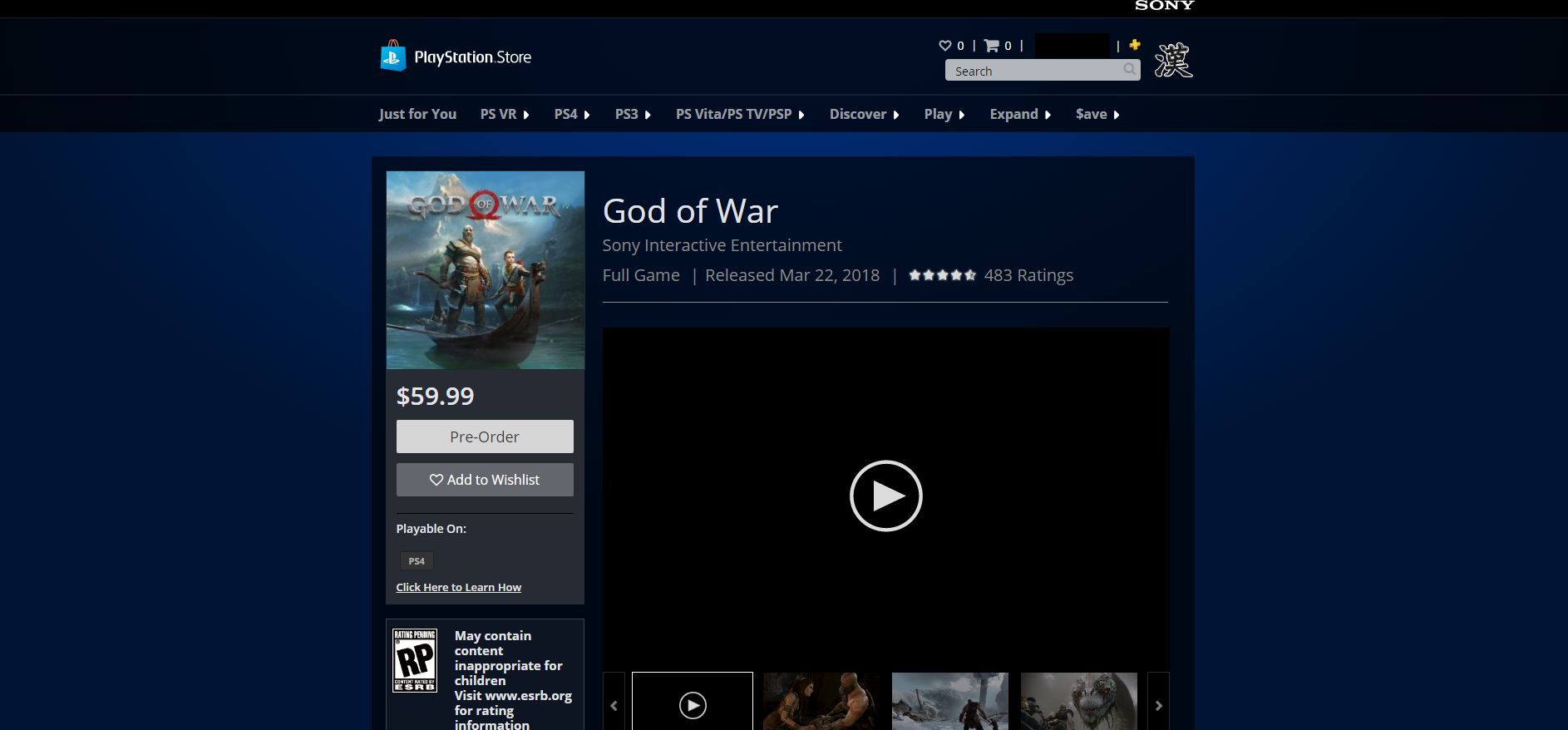 god-of-war-release-date-leak-us-playstation-store