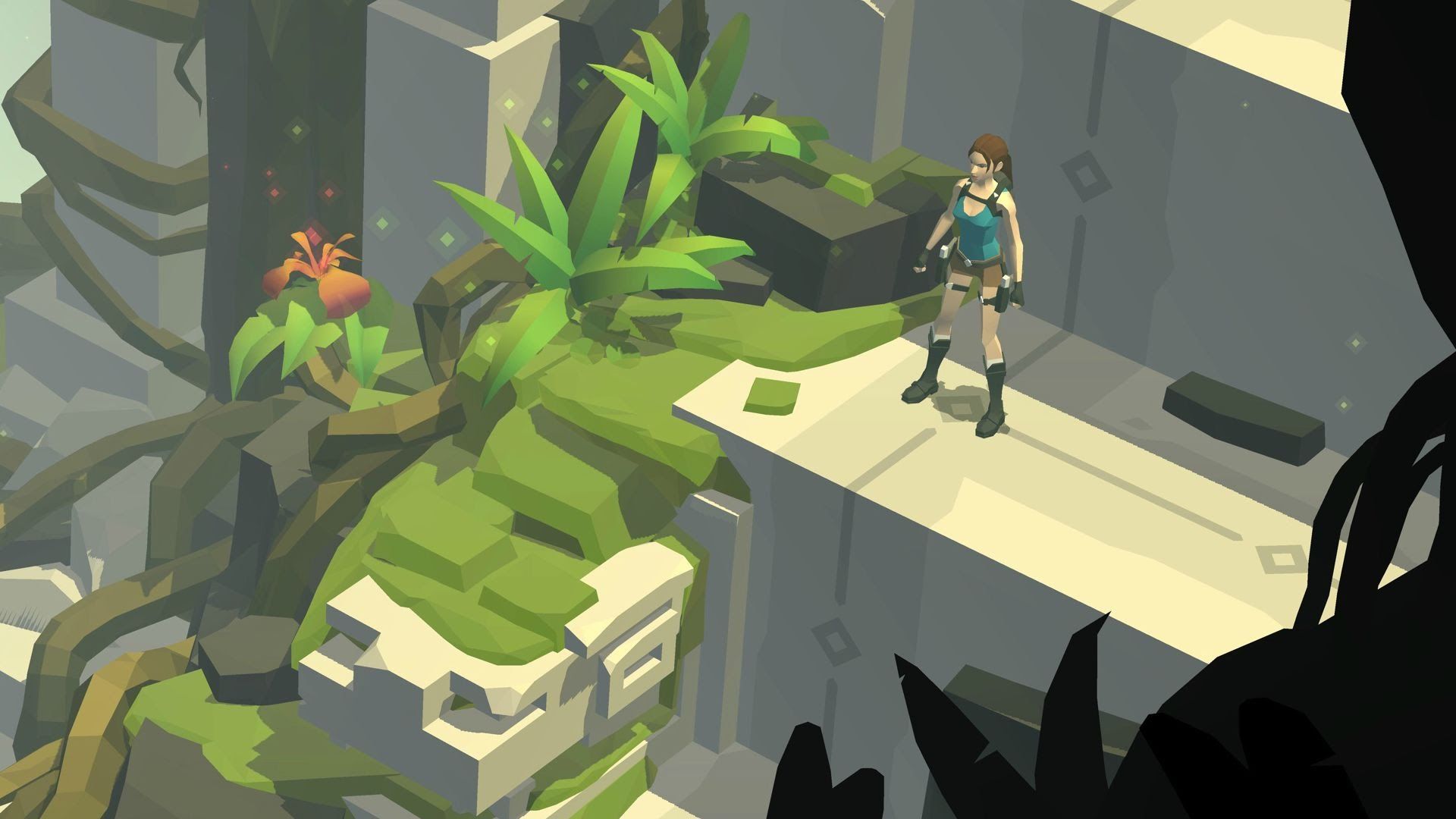 teddy dier lara croft go square enix