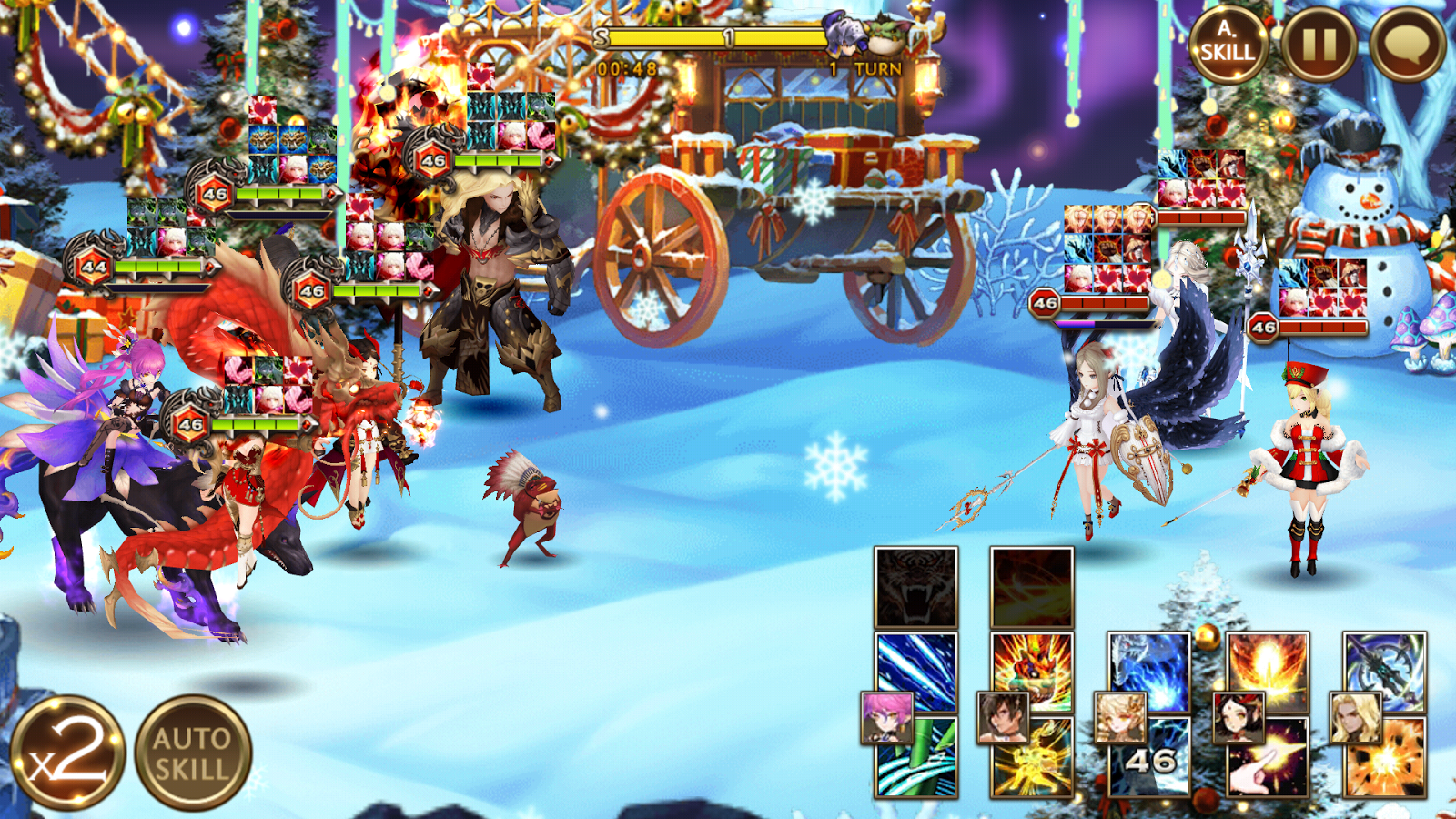 seven knights battle